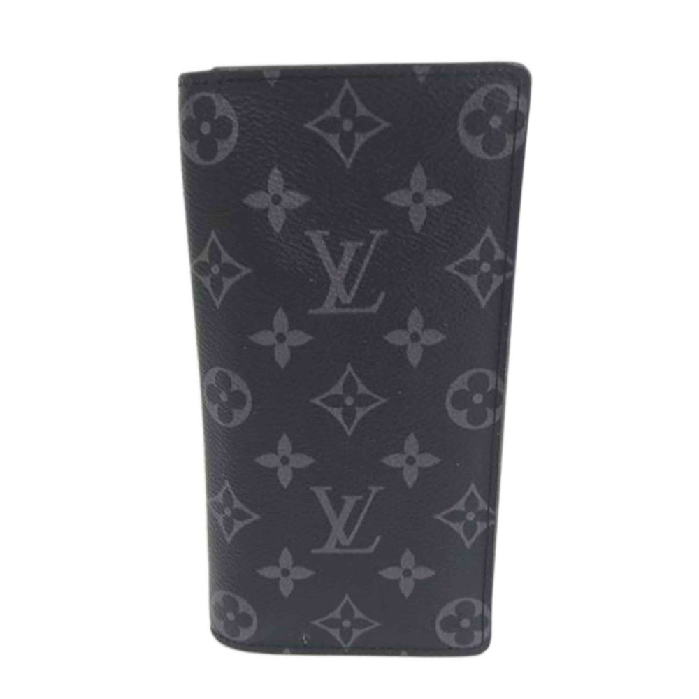 Louis Vuitton Eclipse Monogram Brazza Black Porte… - image 2